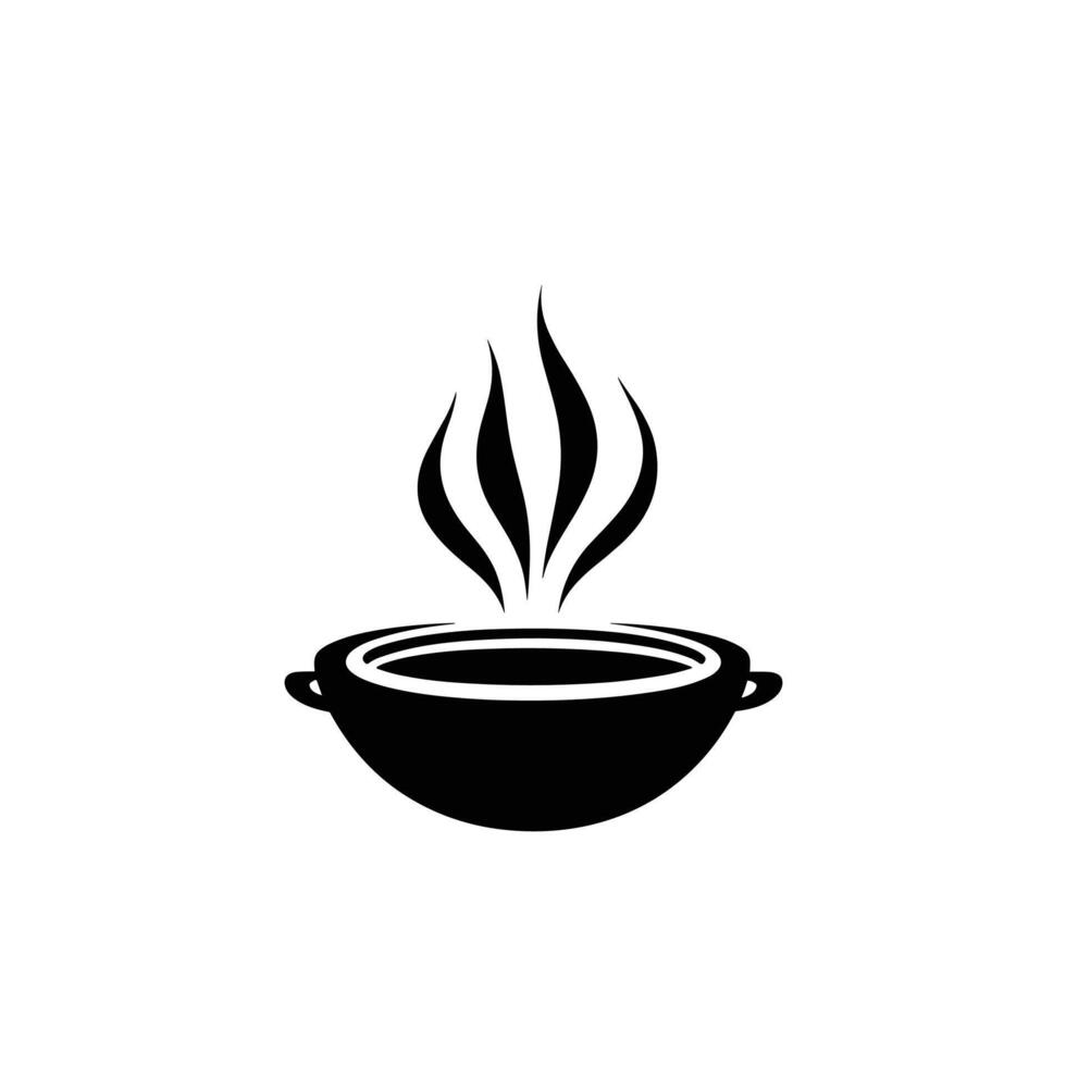 Creative Stove logogo Line Illustration for Branding vector