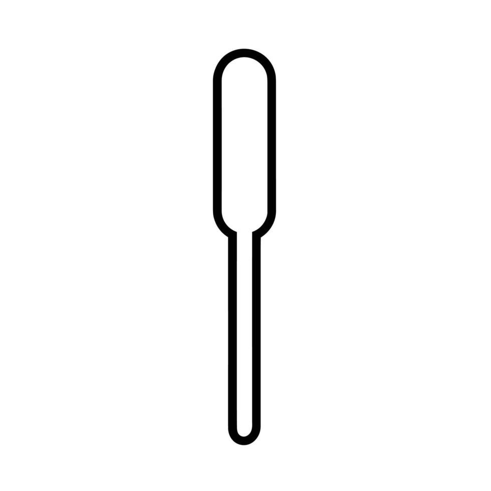 Modern Tongue Depressor Icon Set with Clean Style vector