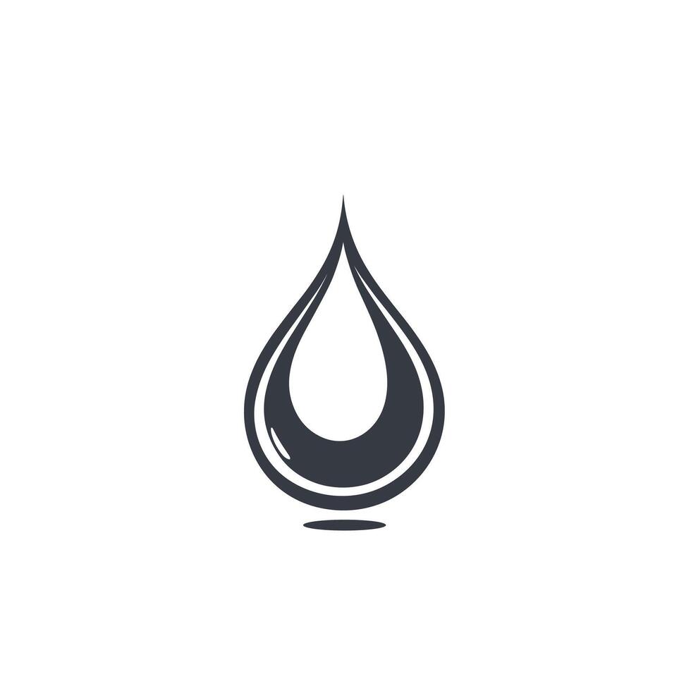 Realistic Water Drop Icon Icon Set for Branding vector