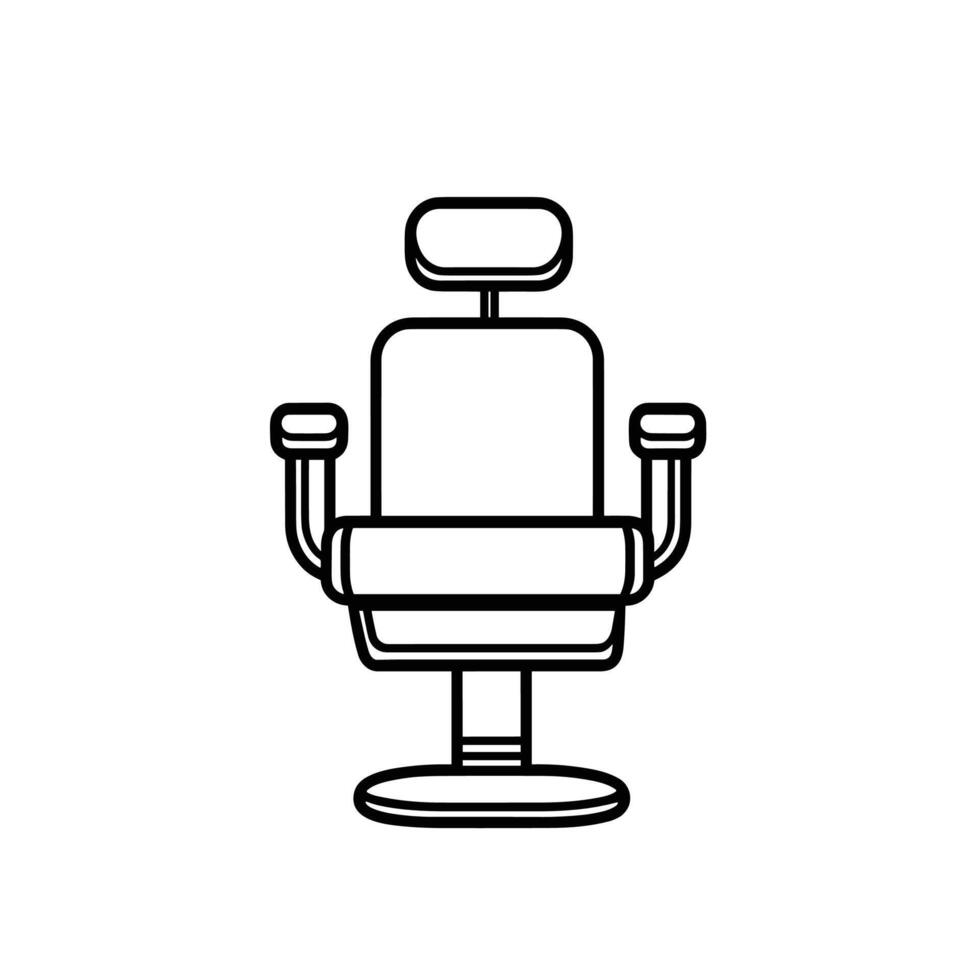 Soft Of Barber Design Element on White Background vector
