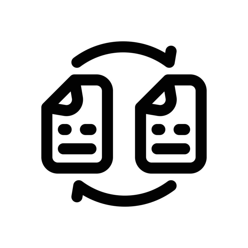 data science line icon. Clean and minimalist icon for websites and mobile apps. vector