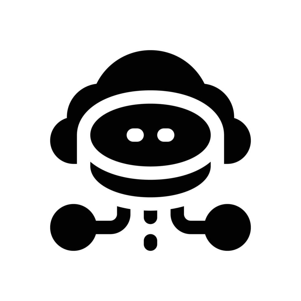 big data glyph icon. Strong and solid icon for websites, mobile interfaces, presentations, and visual branding. High quality and easy to edit. vector