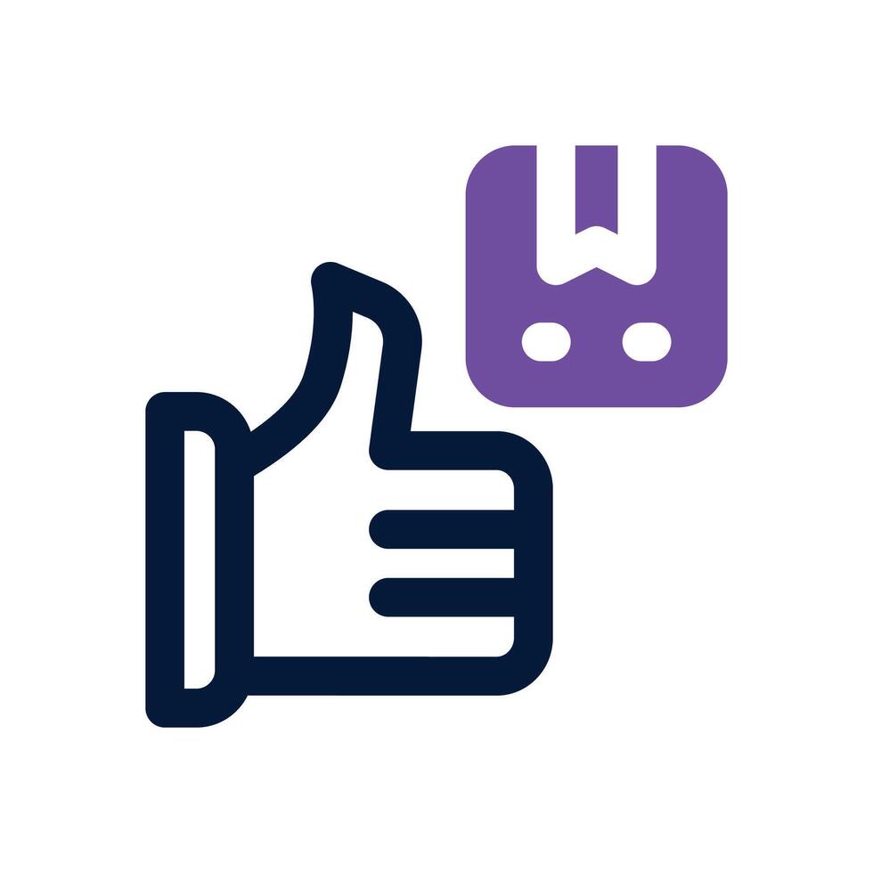 good quality dual tone icon. Sleek and modern icon for websites and mobile apps. vector