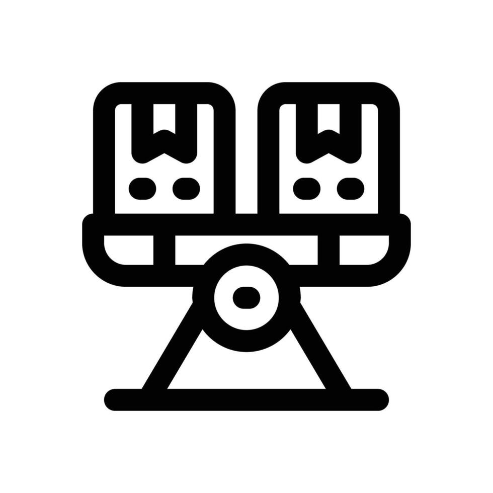 stable line icon. Clean and minimalist icon for websites and mobile apps. vector