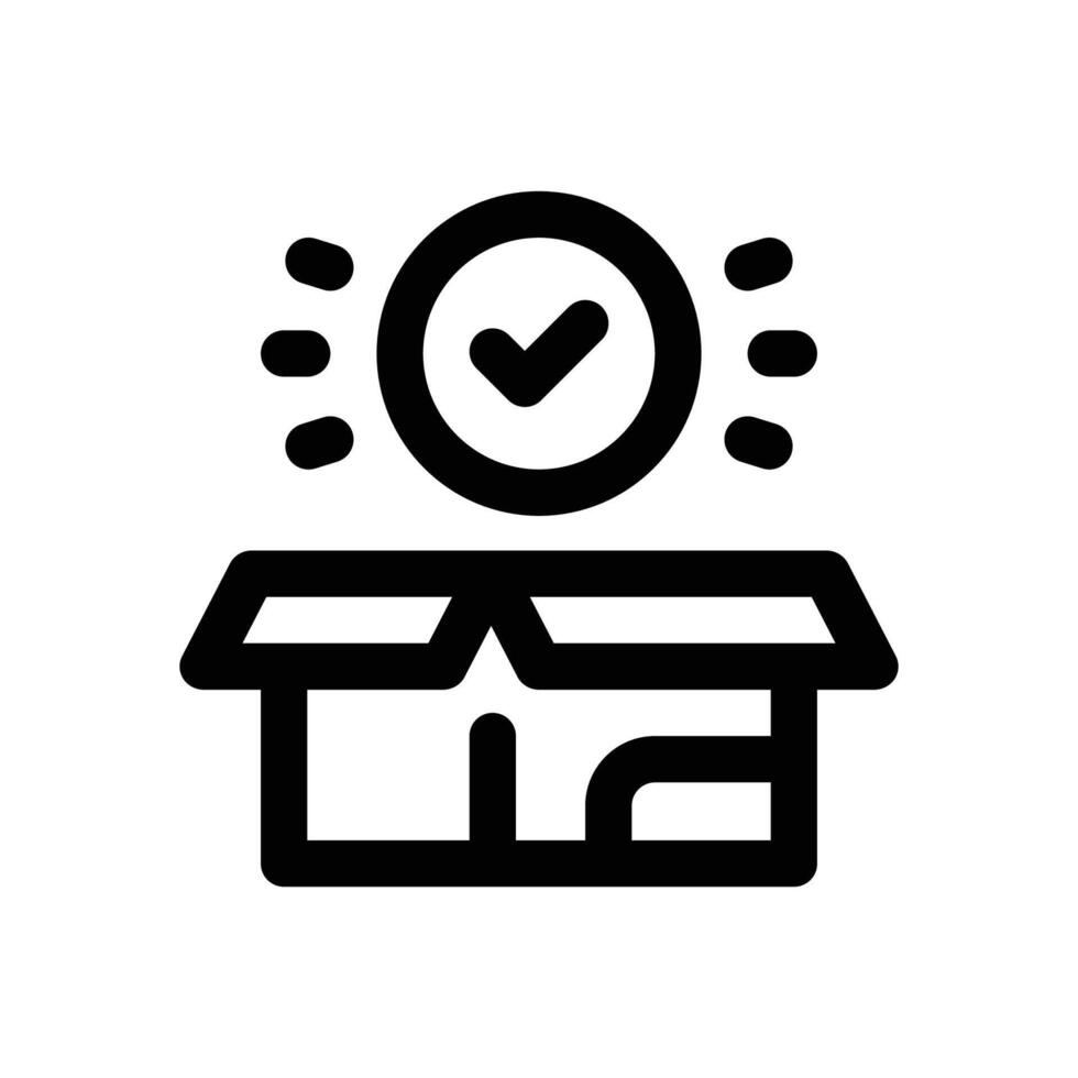 new product line icon. Clean and minimalist icon for websites and mobile apps. vector