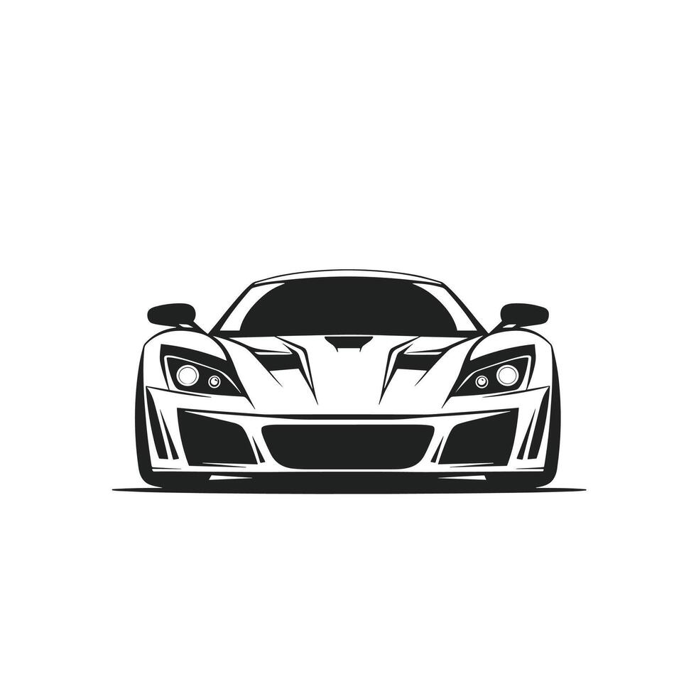 Elegant Of Car Illustration with Clean Style vector