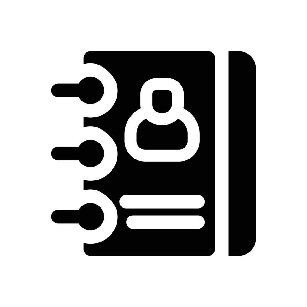 data handling glyph icon. Strong and solid icon for websites and mobile apps. vector