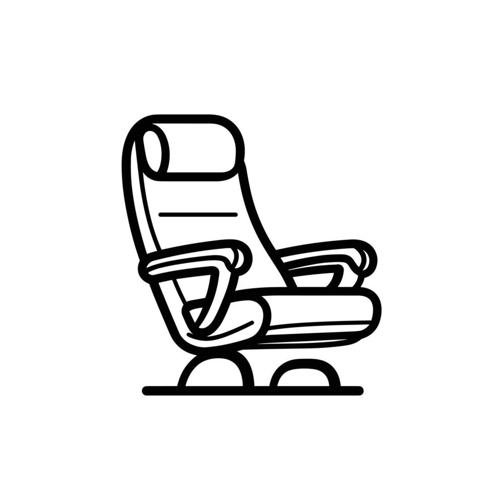 Hand-Drawn Of Cliner Illustration with Clean Style vector