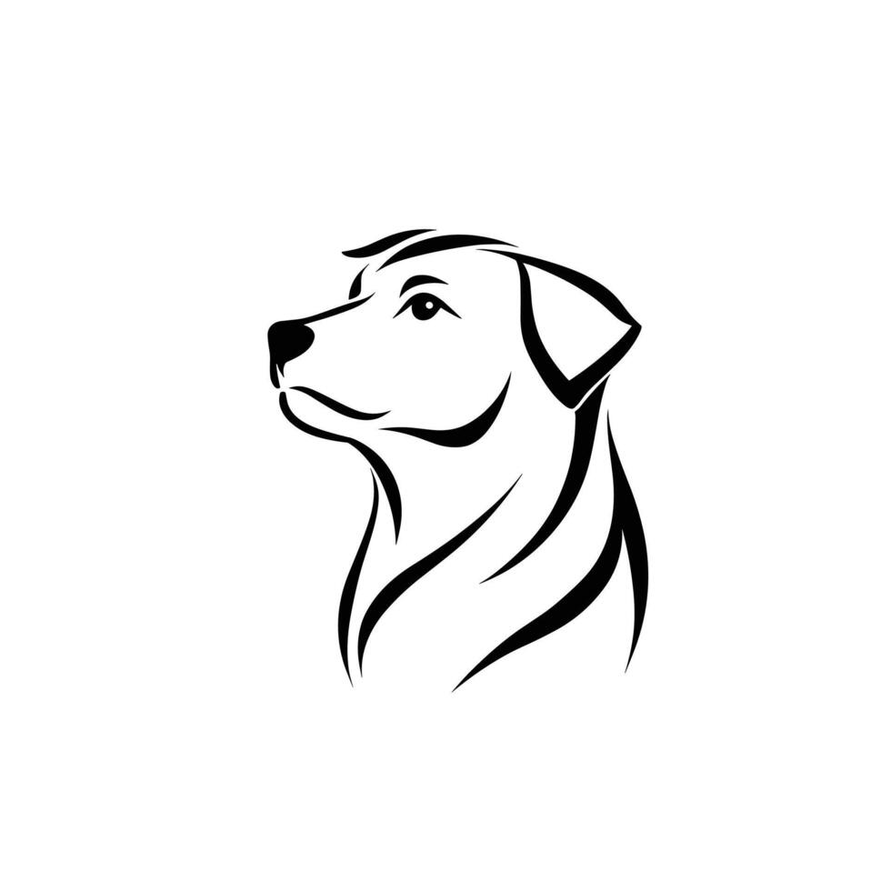 Realistic Of Dog Icon Set on White Background vector