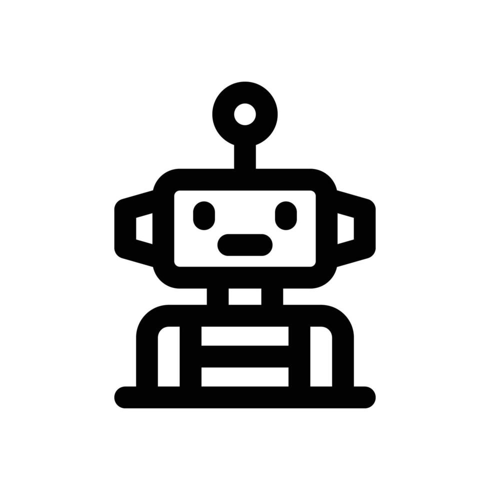 rebot line icon. Clean and minimalist icon for websites and mobile apps. vector