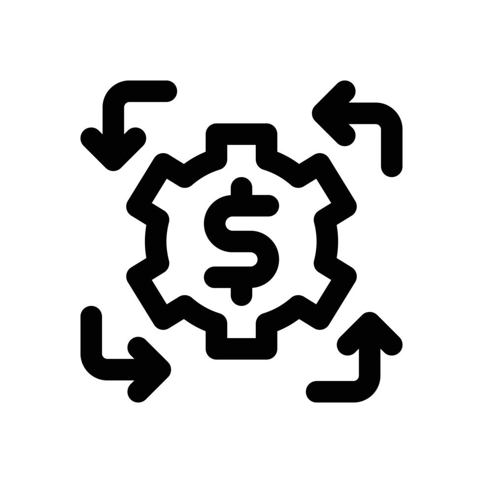 adaptability line icon. Clean and minimalist icon for websites and mobile apps. vector