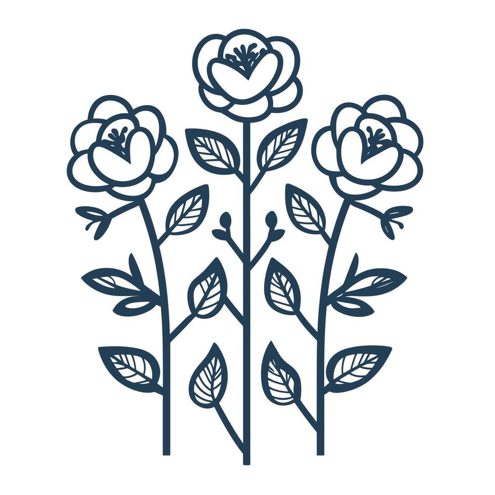 Realistic Of Flogoral Isolated Clipart on White Background vector