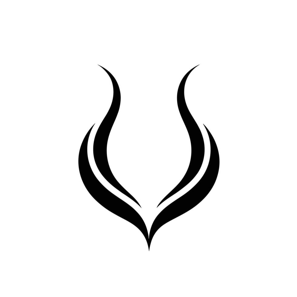 Minimalist Of Horn Illustration in HD Quality vector