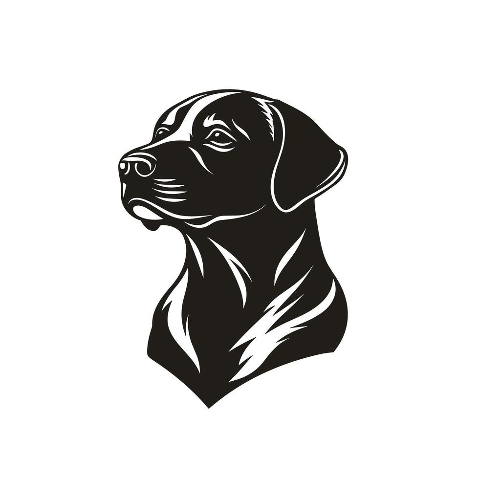 Creative Of Labrador Design Element for Branding vector