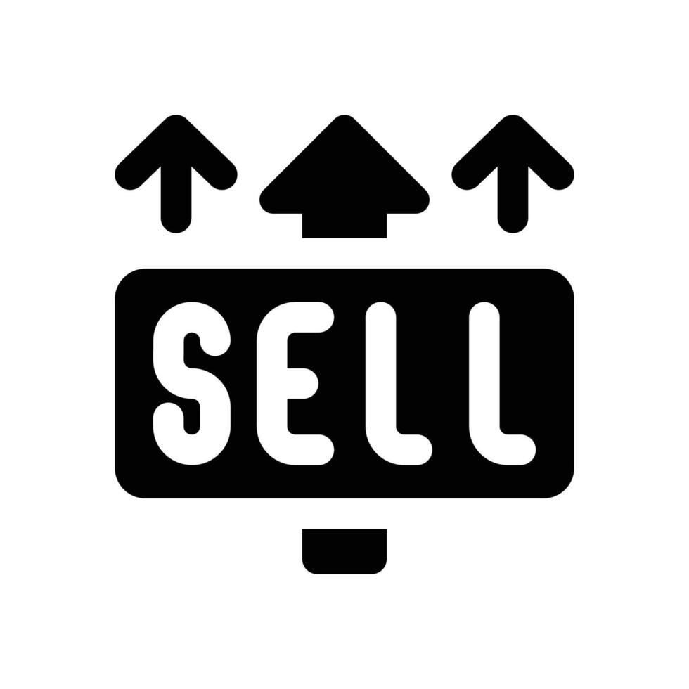 buy glyph icon. Strong and solid icon for websites and mobile apps. vector