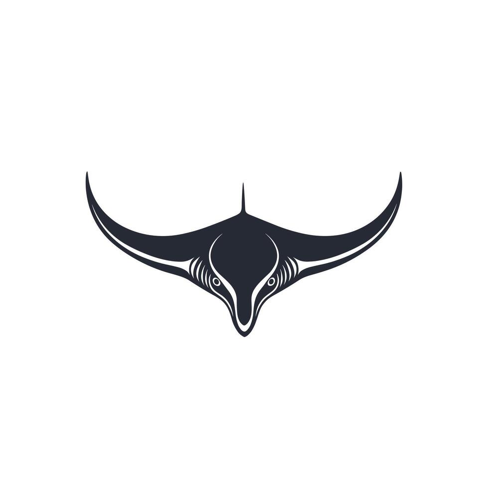 Realistic Of Manta Isolated Clipart with Clean Style vector
