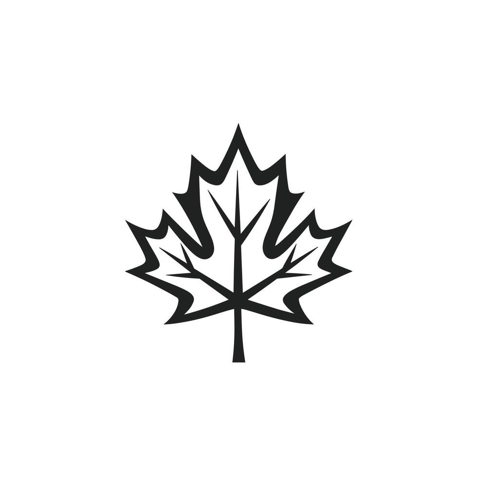 Modern Of Maple Isolated Clipart with Clean Style vector
