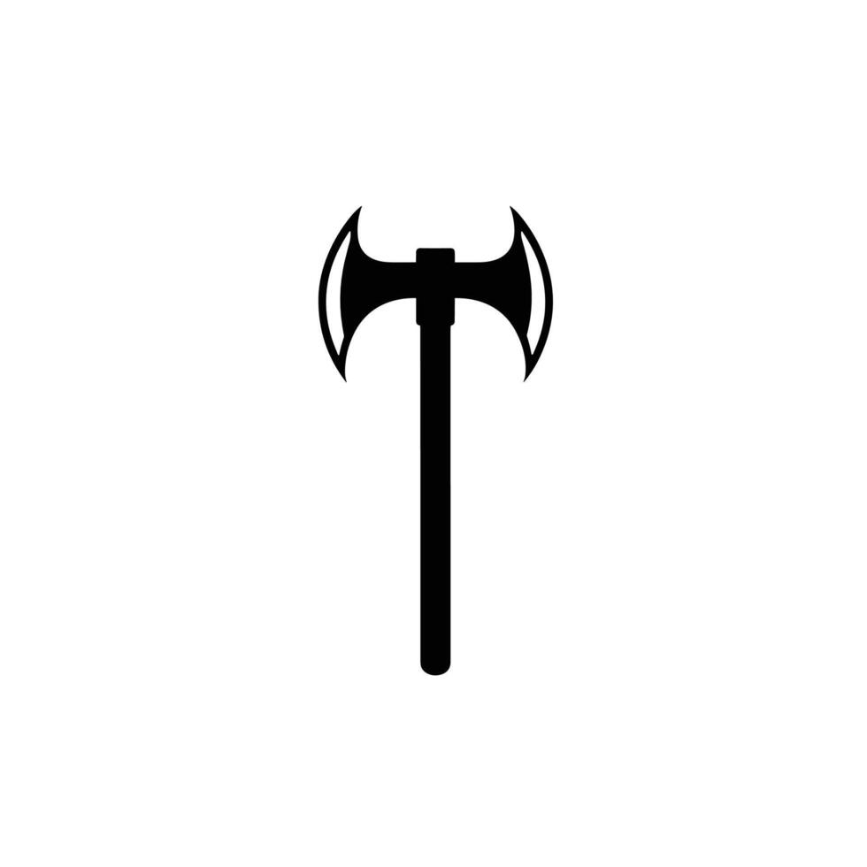 Realistic Of Mattock Icon Set on White Background vector