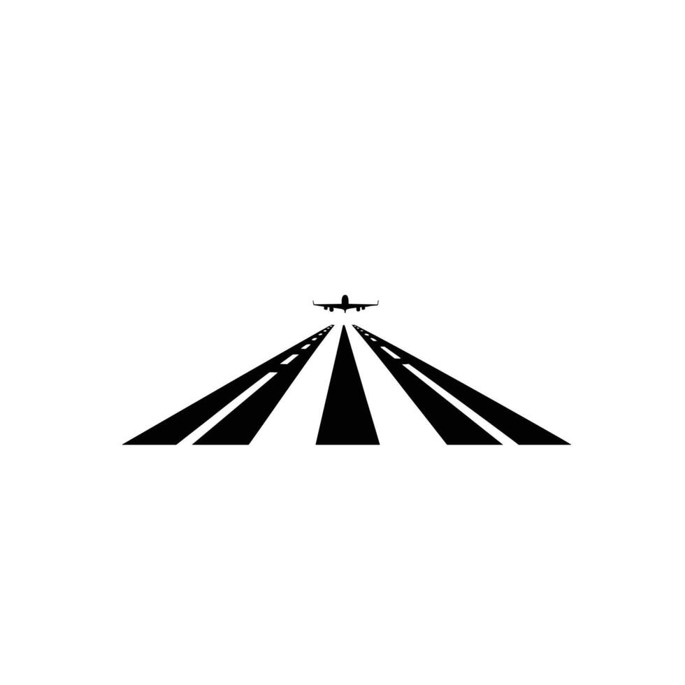 Modern Of Runway Graphic Template in HD Quality vector