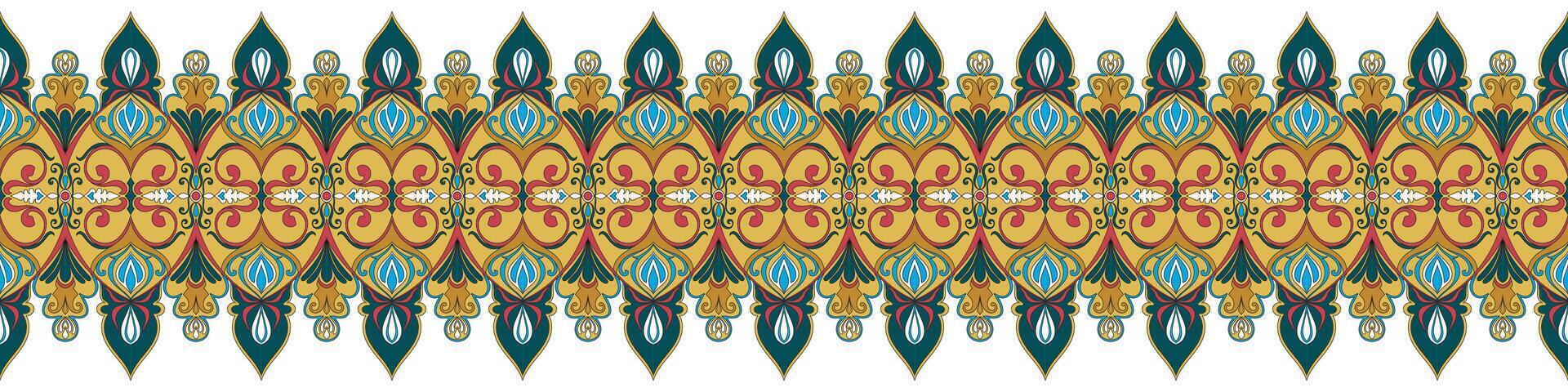 Abstract Border Design, Border for Picture Frame with Complex Patterns vector