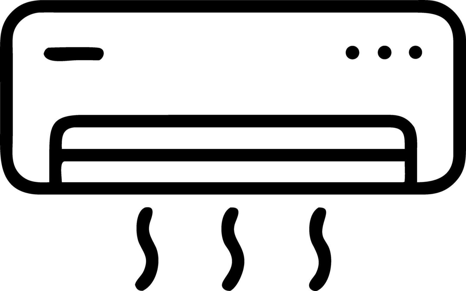 Air conditioner icon illustration vector