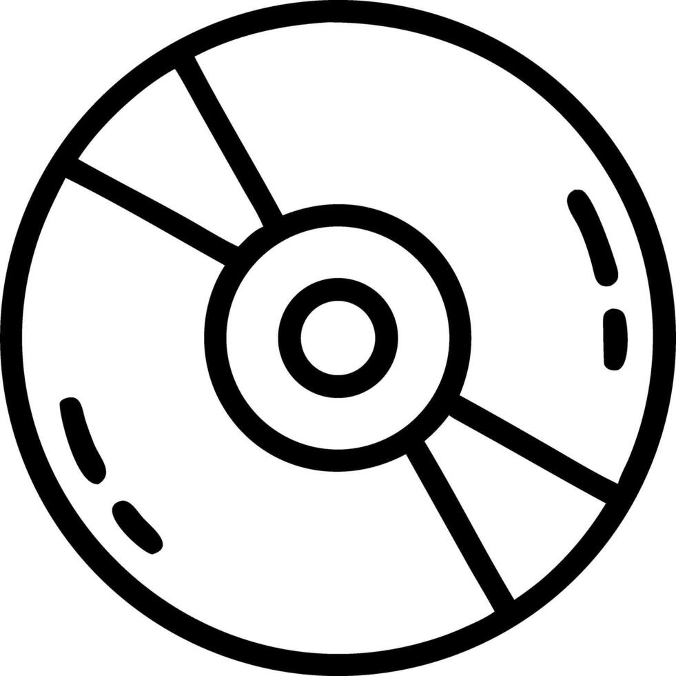 Cd icon illustration vector