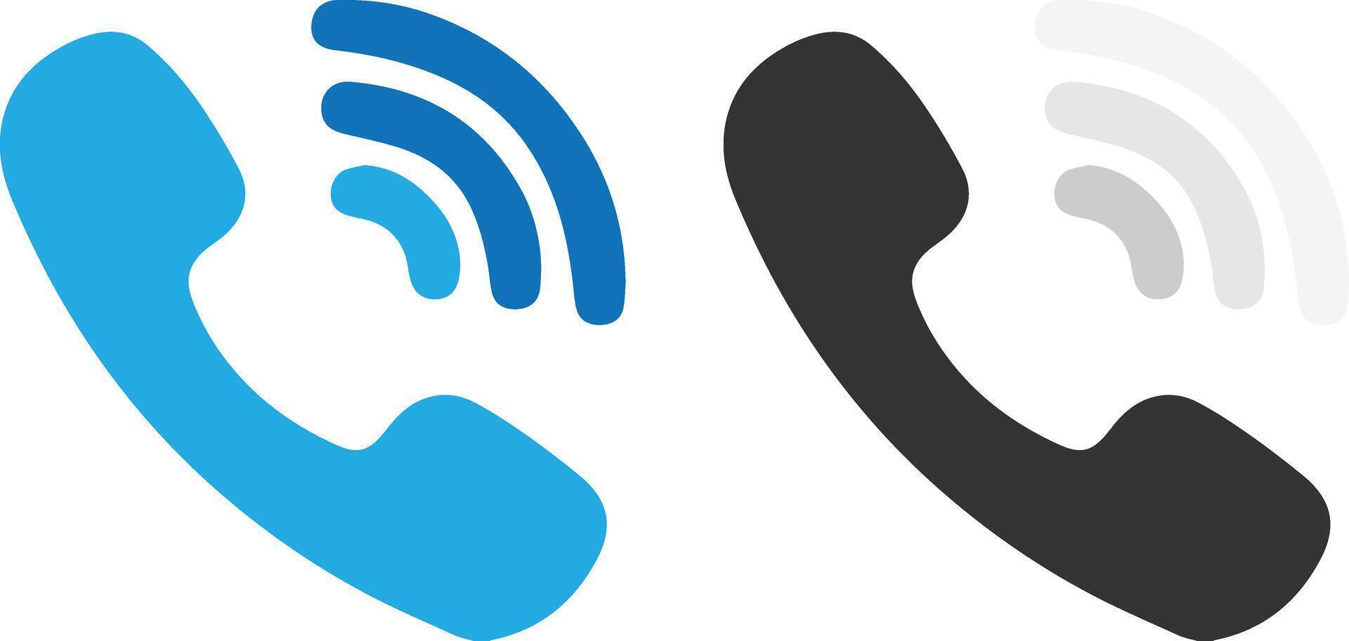 phone call icons vector