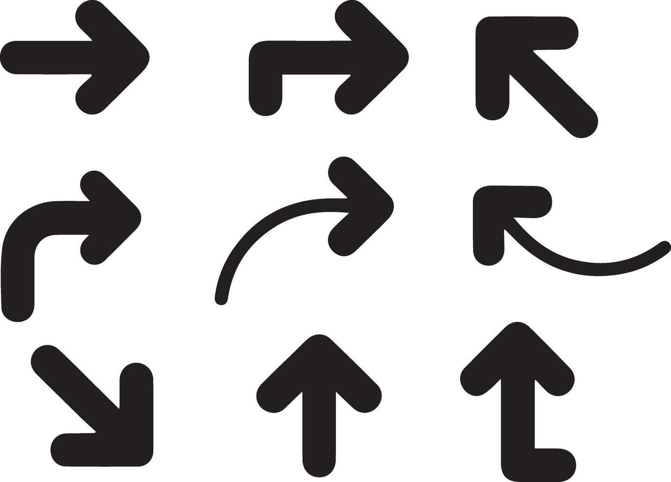 Arrow Icon Set vector