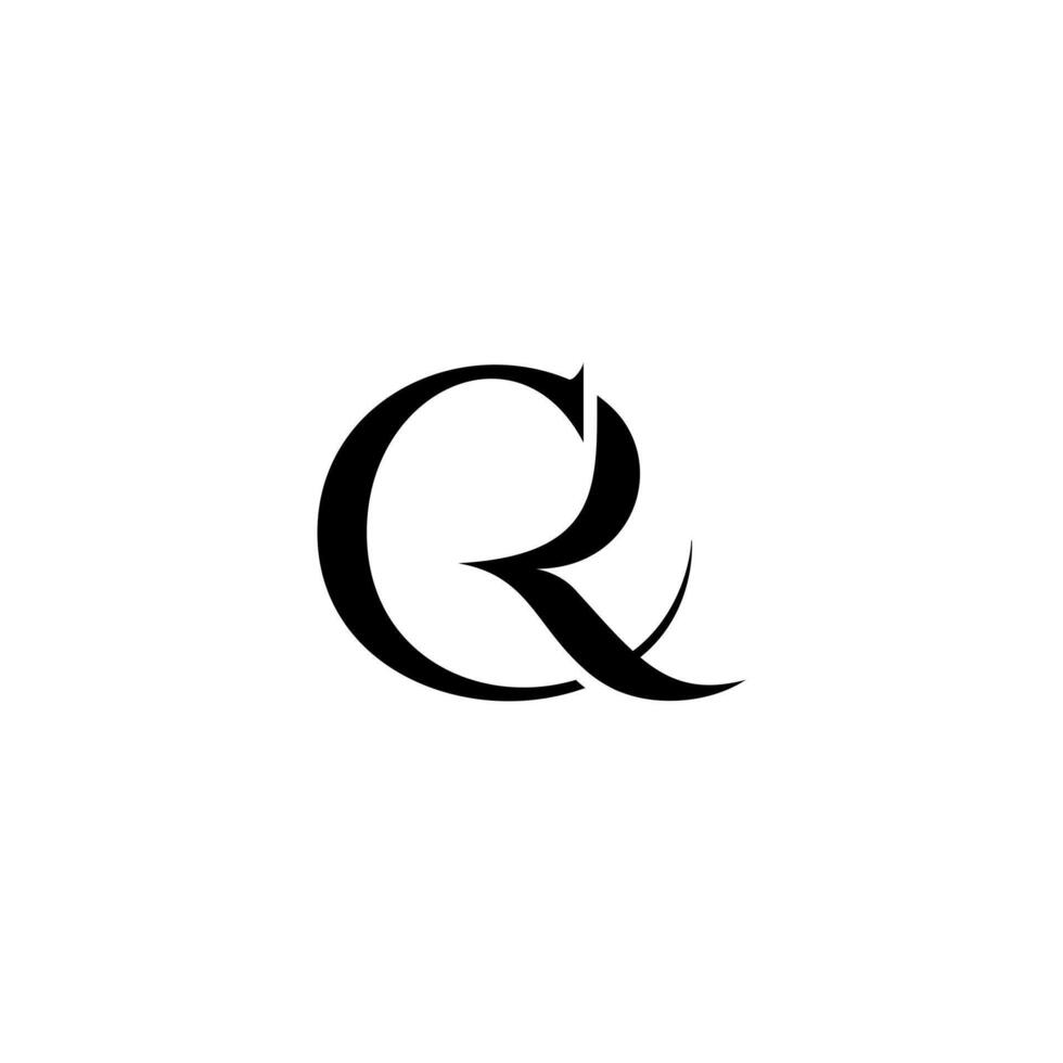 CR, GR, G, concept wedding monogram design letter vector