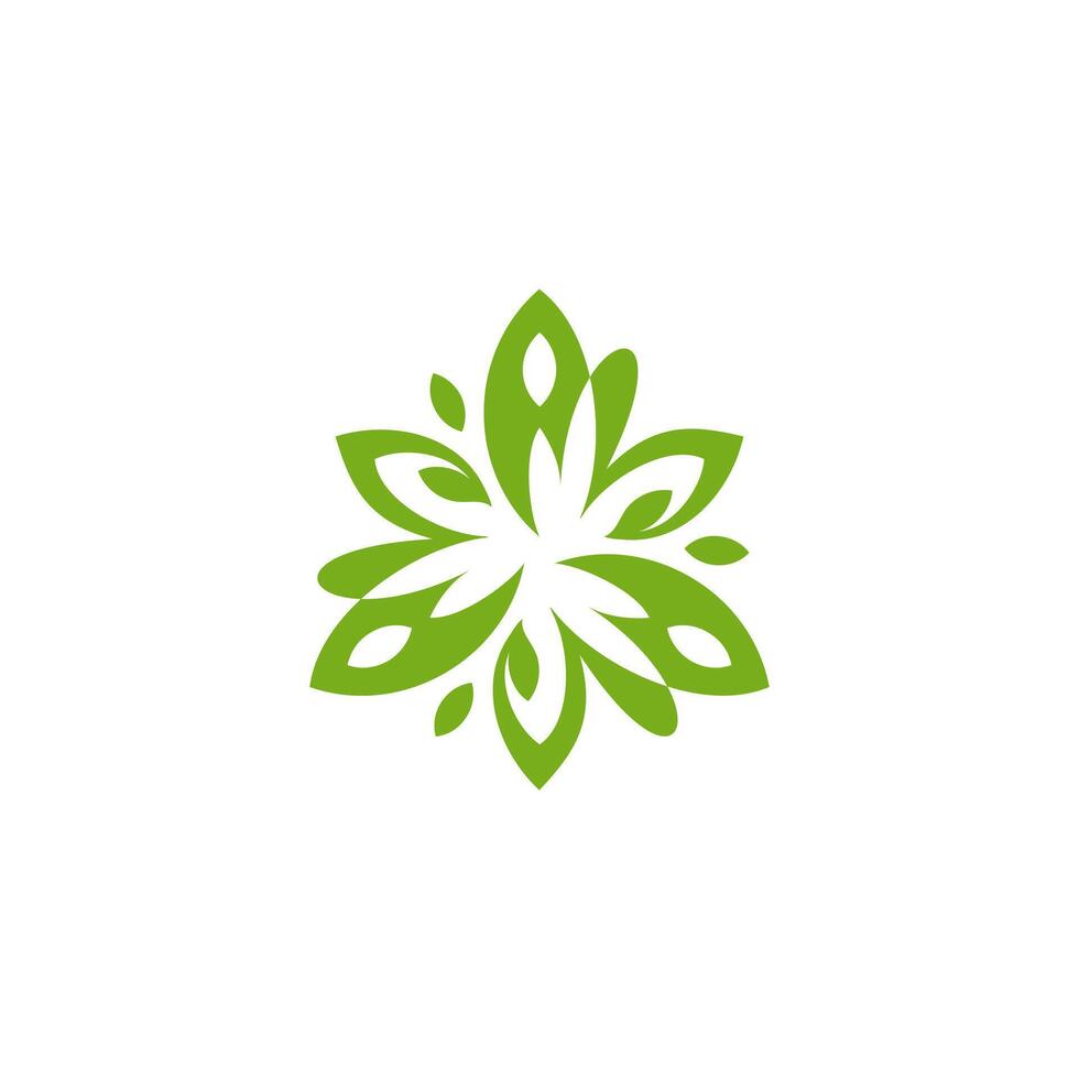 Trinity Triquentra icon logo, dynamic leaf triangle for nature industri, triangular vector