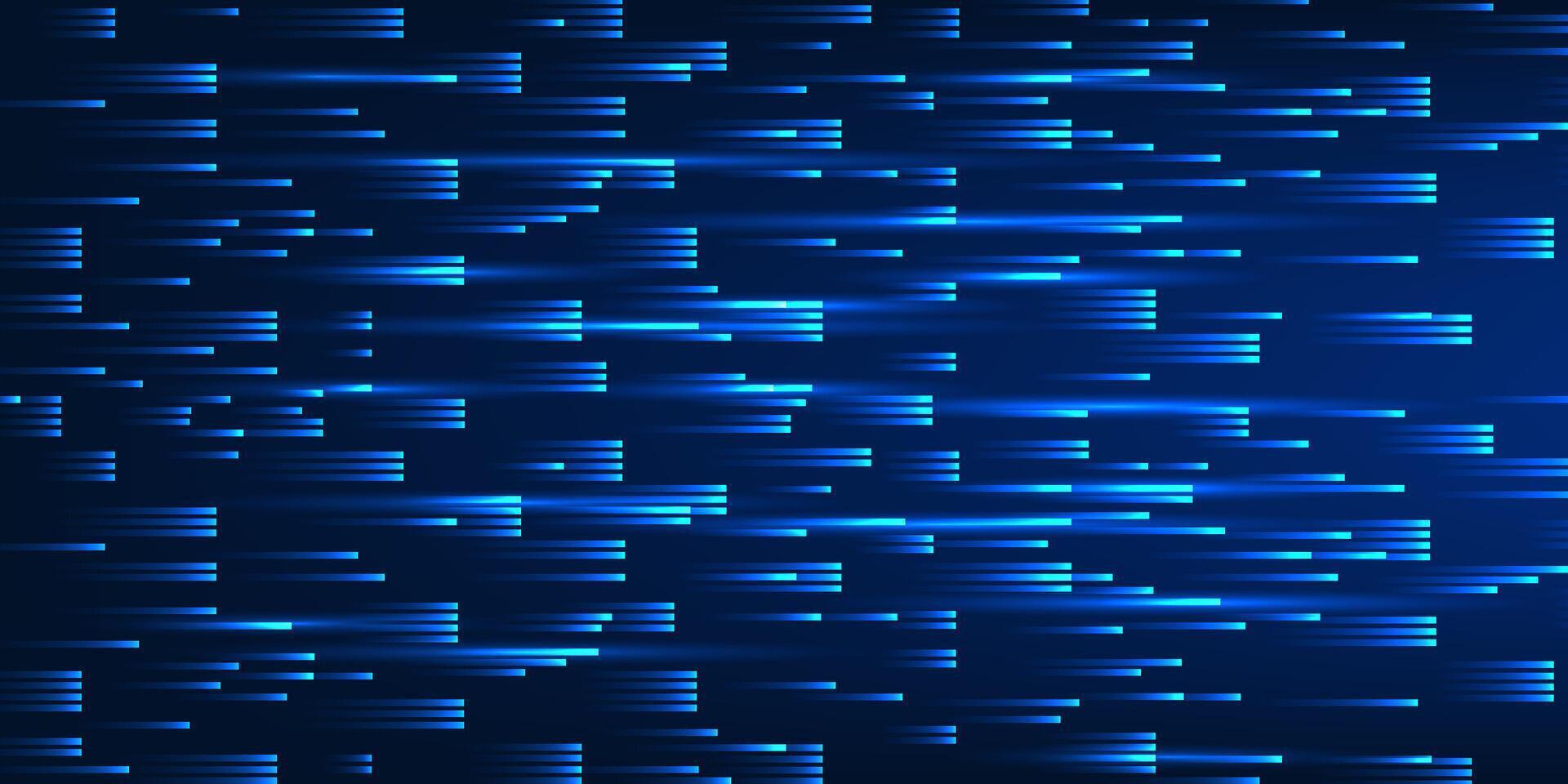 Computing technology with forward lines conveys the speed of processing, data transmission, and the power of future digital technology. Suitable for themes related to AI, cloud, big data. vector