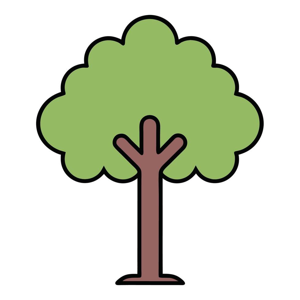 Professional Apple Tree Art vector
