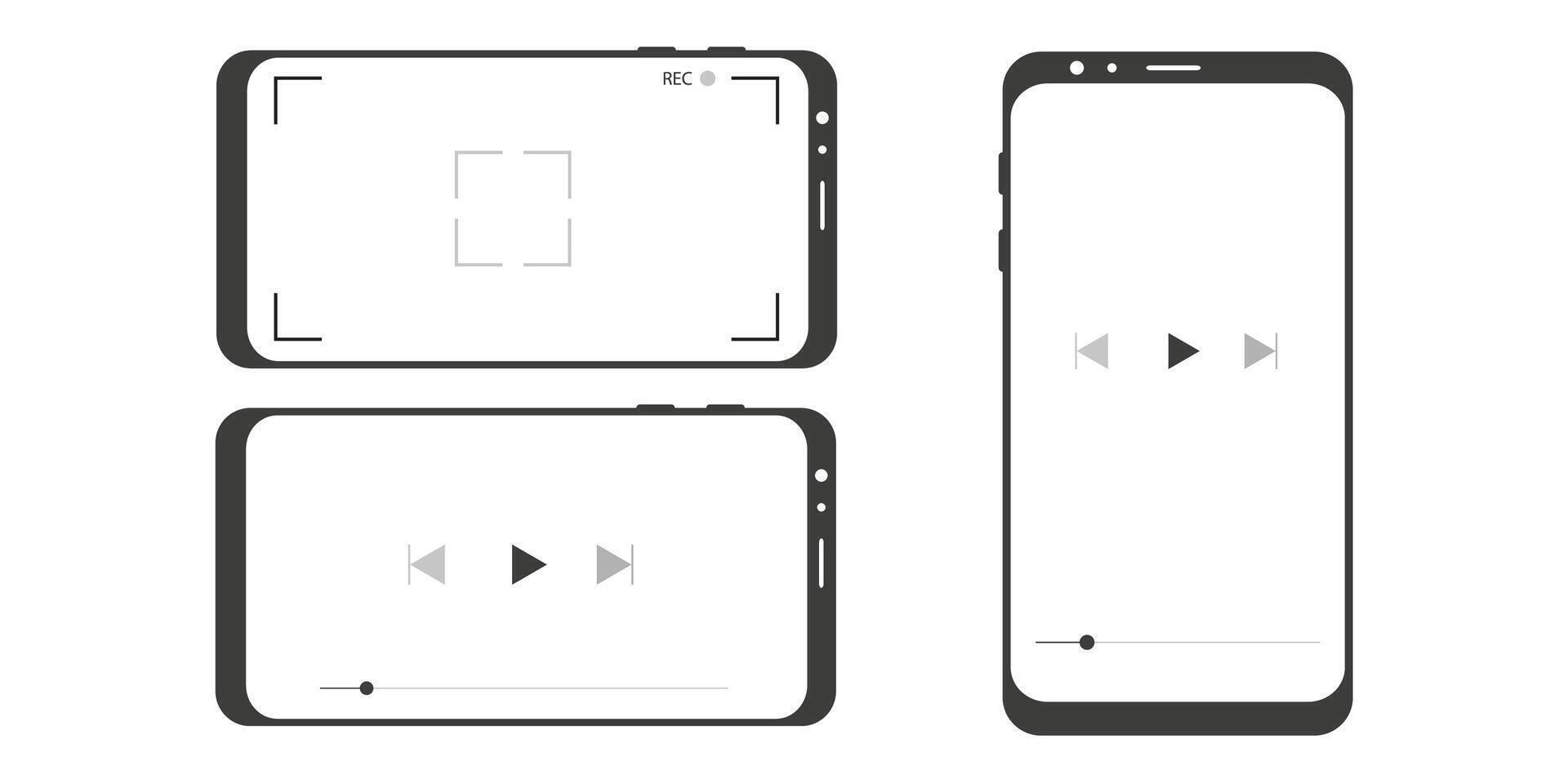 Mobile phone . vector