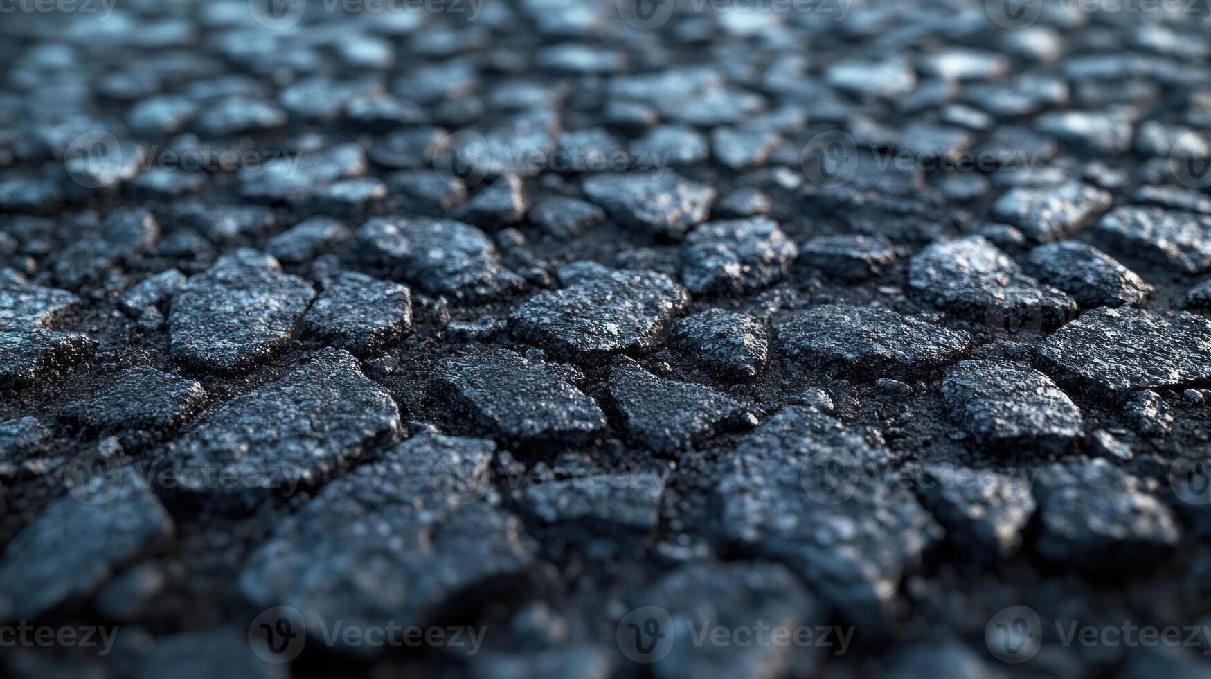 cool Close-up of textured asphalt surface. photo