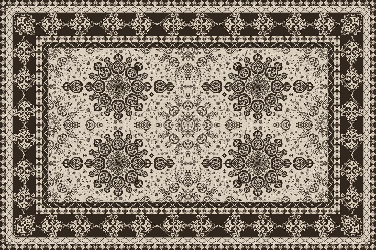 Perfect for any artistic endeavor, these Persian carpet patterns offer timeless elegance vector