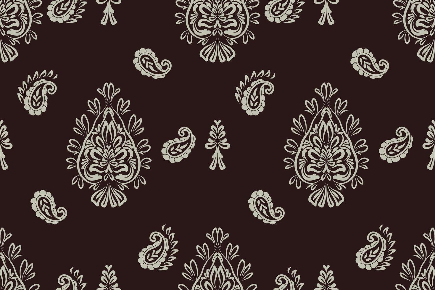 Elevate your creative projects with this damask pattern file vector