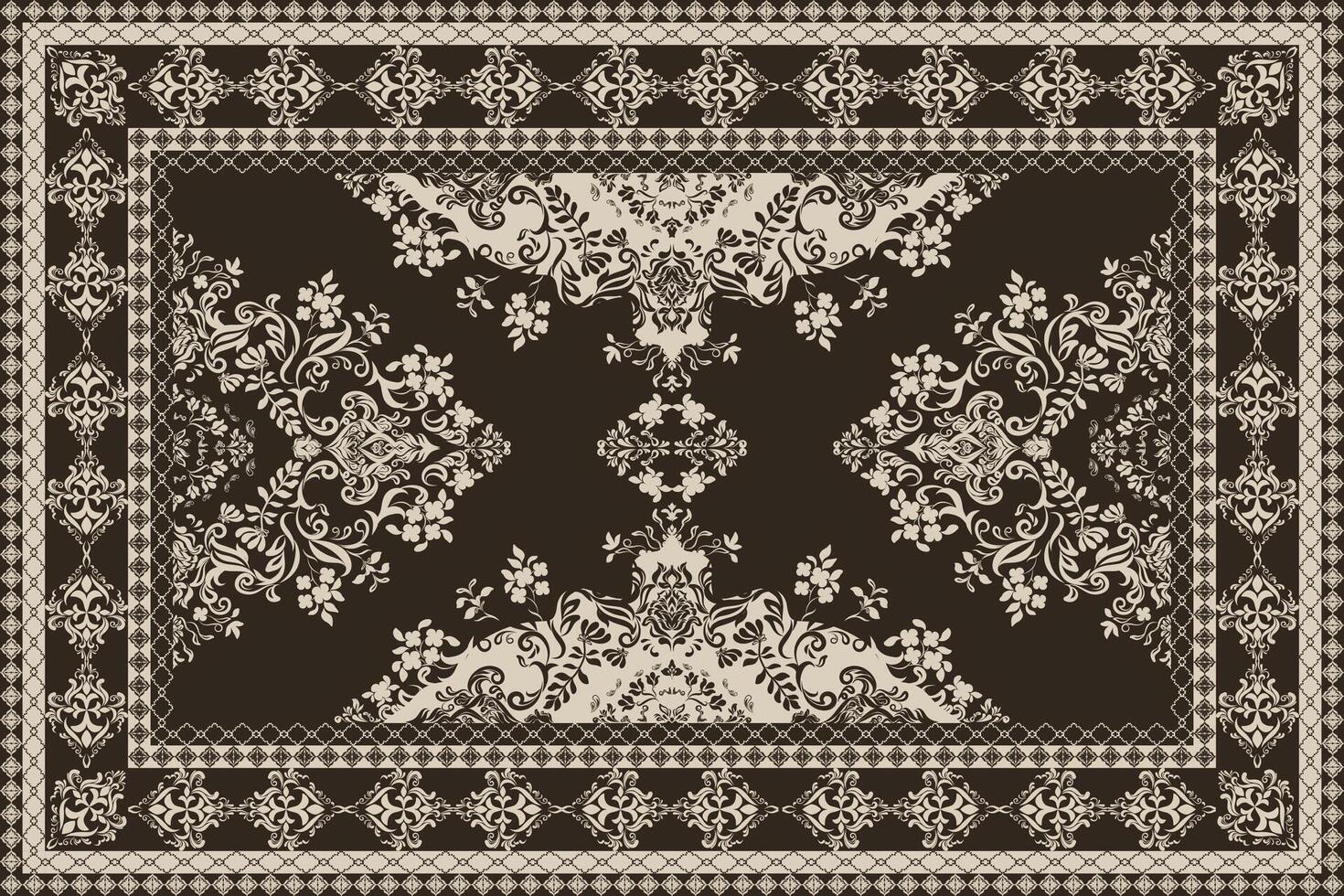 Incorporate the charm of Persian art into your projects with these elegant carpet patterns vector