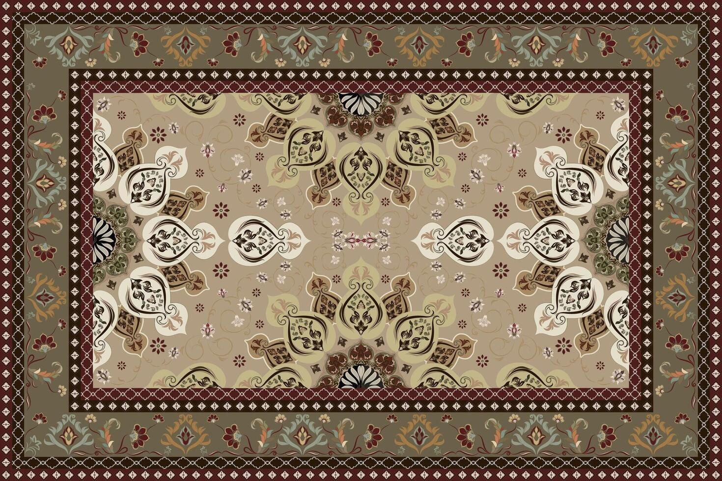 Bring a sense of tradition to your work with these stunning Persian carpet designs vector