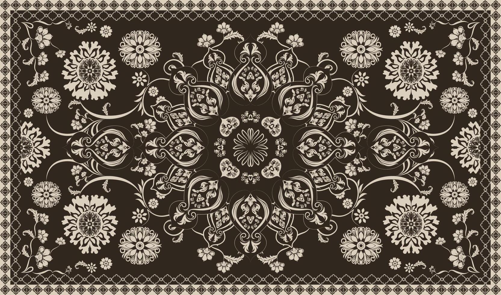 Transform your creative projects with the vibrant colors and intricate details of Persian carpet patterns vector