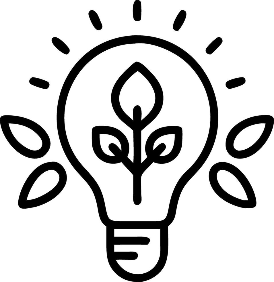 Business team leveraging green technology in bokeh digital art copy space flat vector