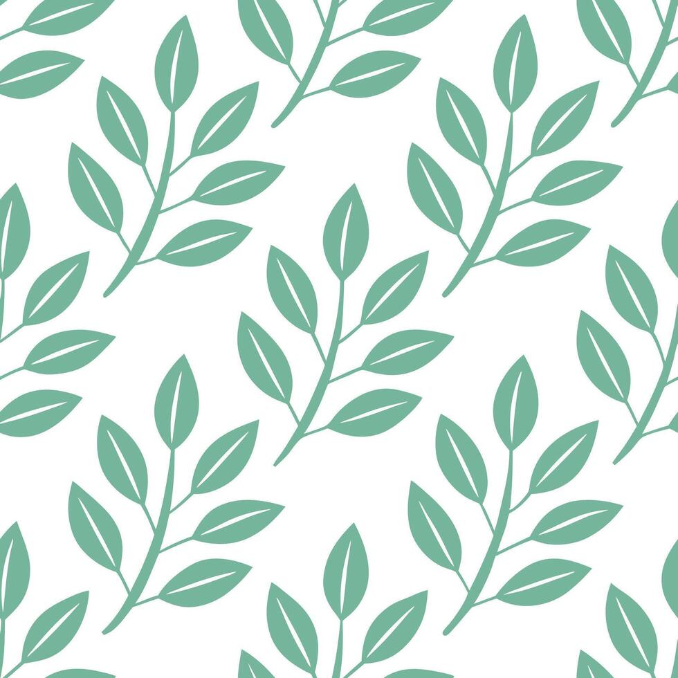 Watercolor spring nature seamless pattern with soft washes of color and leaf silhouettes for natural elegance concept as Watercolor inspired spring nature pattern with soft washes Seamless Set vector