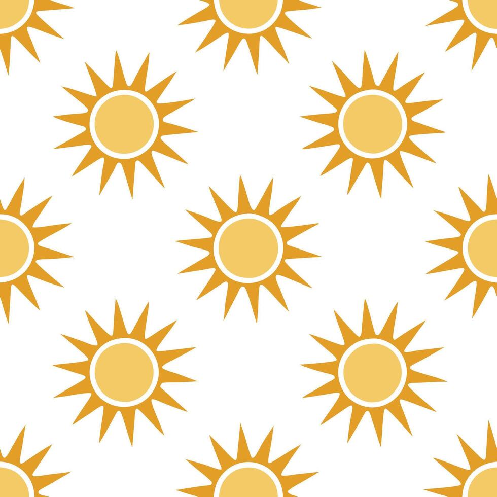 Spring sunshine seamless pattern with warm golden rays and soft light textures for bright uplifting designs concept as Bright spring sunshine pattern featuring golden rays and soft Seamless Set vector