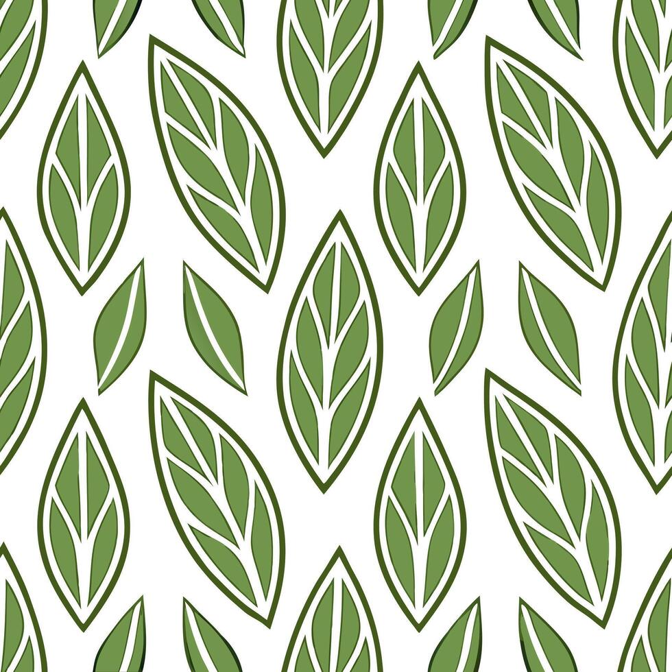 Earthy spring nature seamless pattern with textured bark and leaf elements for organic rustic spring designs concept as Organic spring nature pattern with textured tree bark and le Seamless Set vector