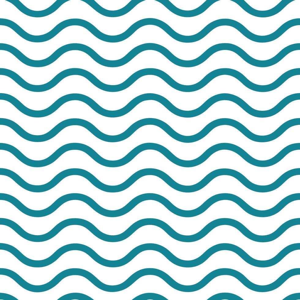 Modern summer waves seamless pattern with angular wave shapes and sharp contrasts for bold beach designs concept as Bold beach wave pattern with angular wave shapes and sharp contr Seamless Set vector