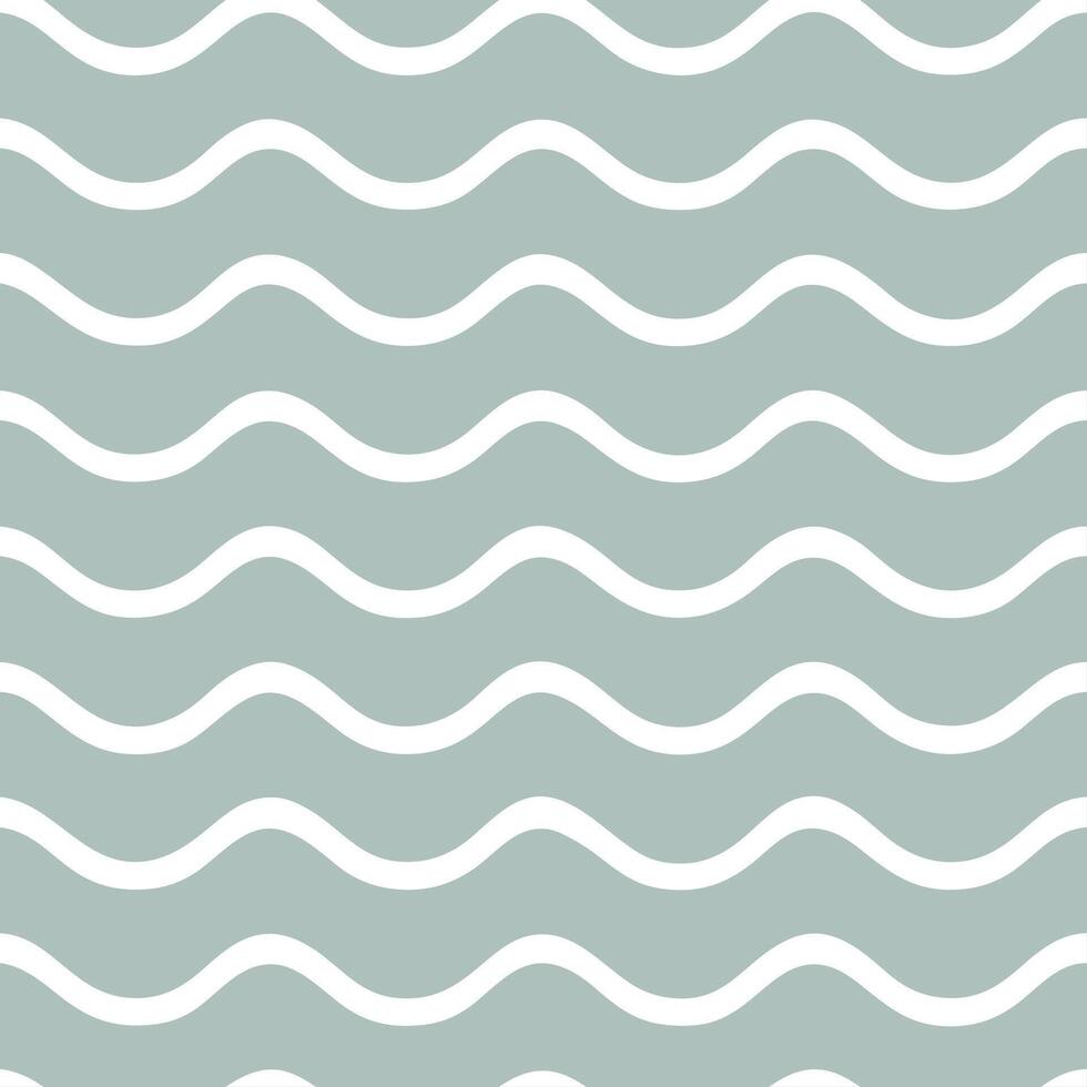 Subtle summer waves seamless pattern with soft undulating lines and muted tones for a peaceful coastal effect concept as Peaceful coastal waves pattern with soft undulating lines a Seamless Set vector