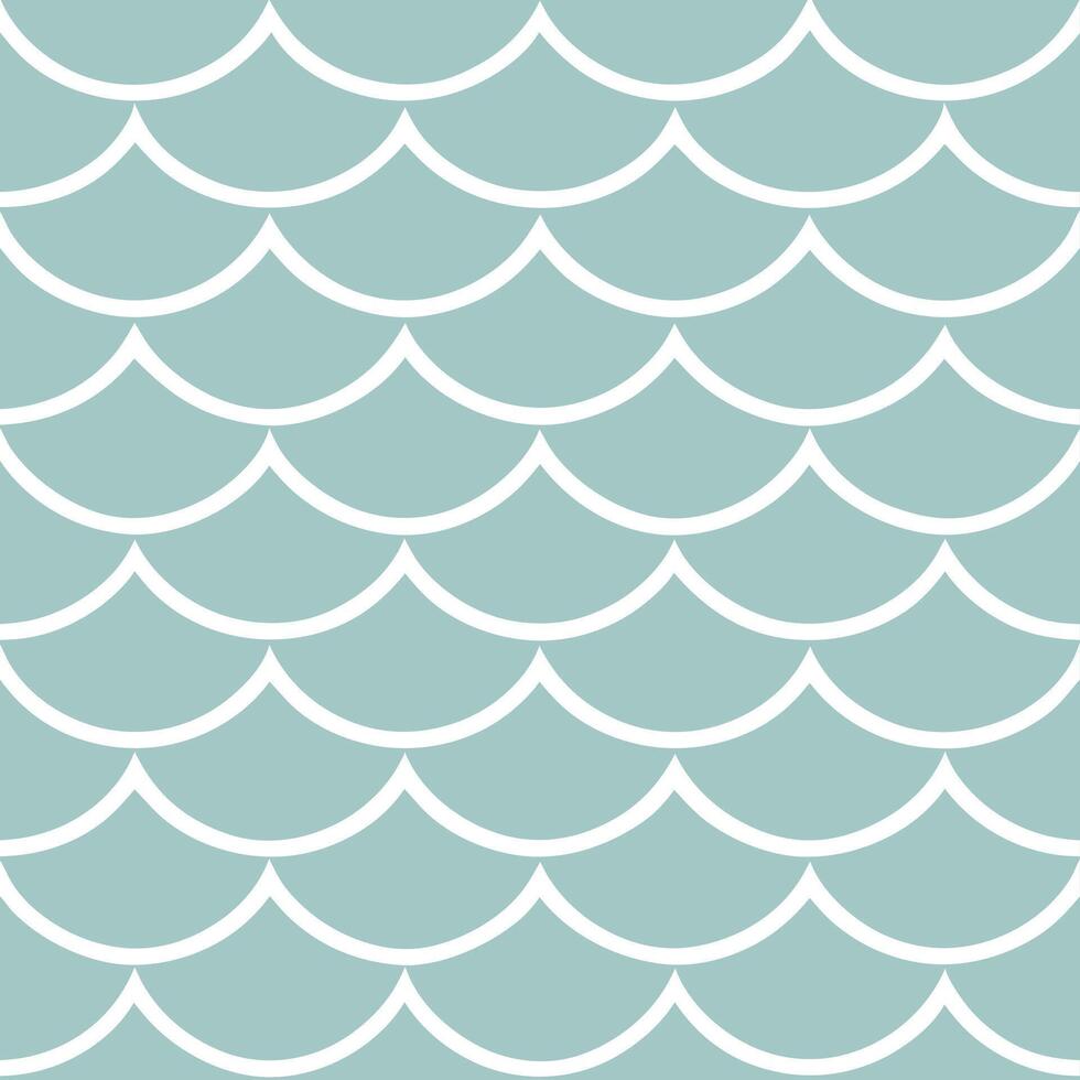 Vintage summer waves seamless pattern with muted ocean hues and distressed textures for a retro beach design concept as Retro summer wave pattern with muted ocean hues and distress Seamless Set vector