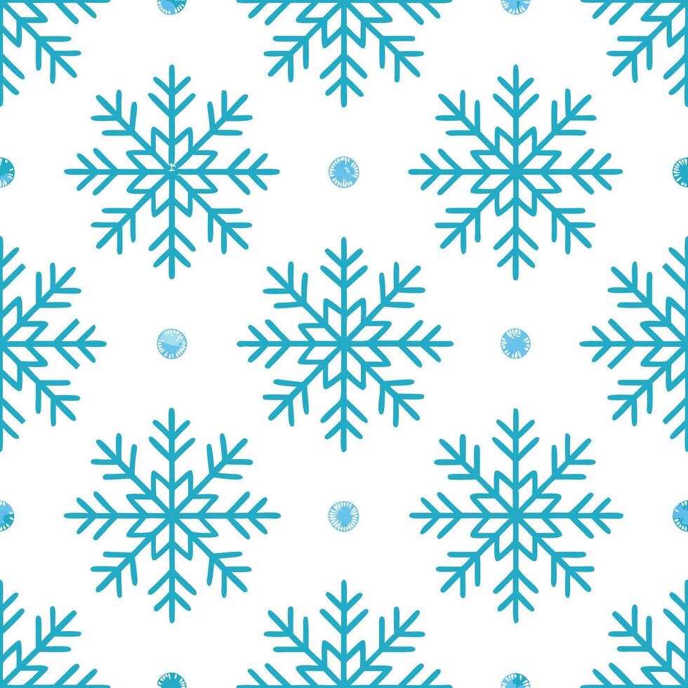 Winter snow seamless pattern with falling snowflakes icy branches and cold textures for a pure frozen effect concept as Pure winter snow pattern with falling snowflakes and icy bra Seamless Set vector