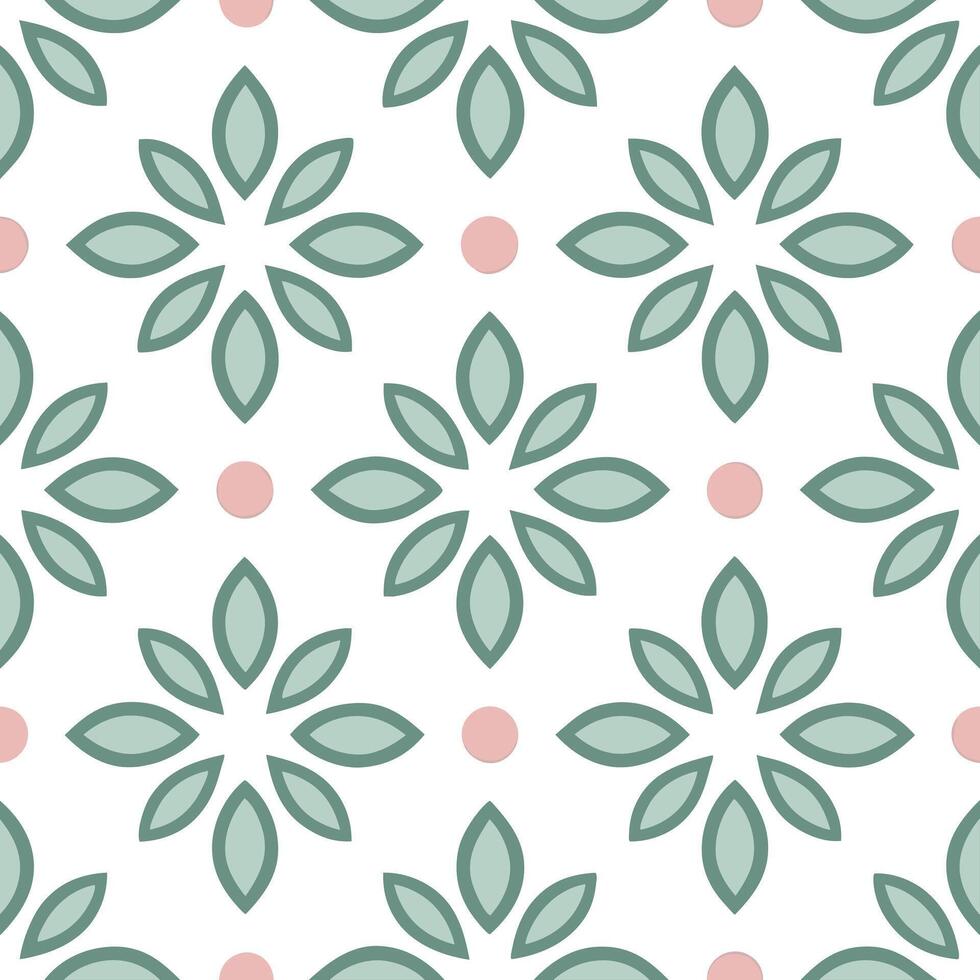 Cultural prints seamless pattern with nature inspired elements and soft tones for a serene organic cultural aesthetic concept as Nature inspired elements in cultural prints with so Seamless Set vector