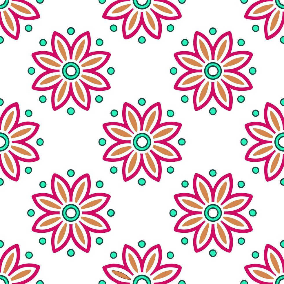 Cultural illustrations seamless pattern with abstract ethnic figures and vibrant color splashes for a creative dynamic design concept as Creative cultural illustrations with abstra Seamless Set vector