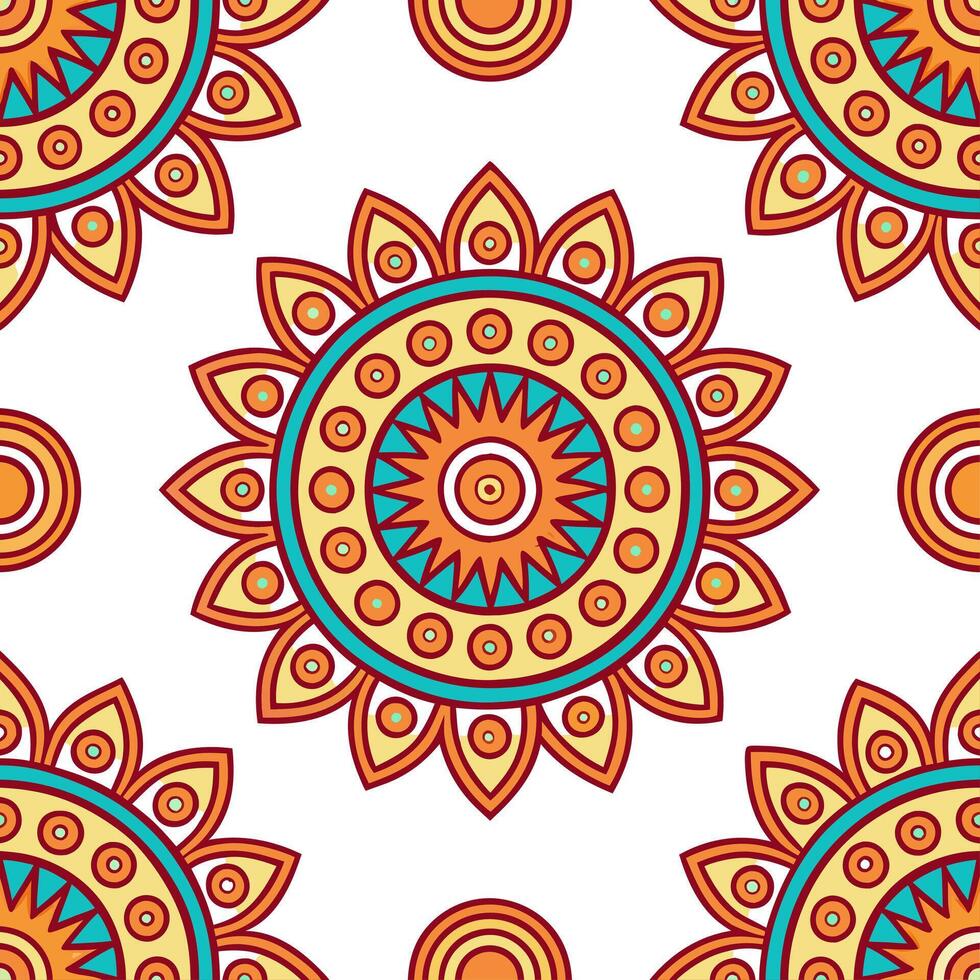 Local motifs seamless pattern with traditional patterns and vibrant colors for a rich cultural aesthetic concept as Vibrant traditional local motifs woven into a seamless pattern f Seamless Set vector